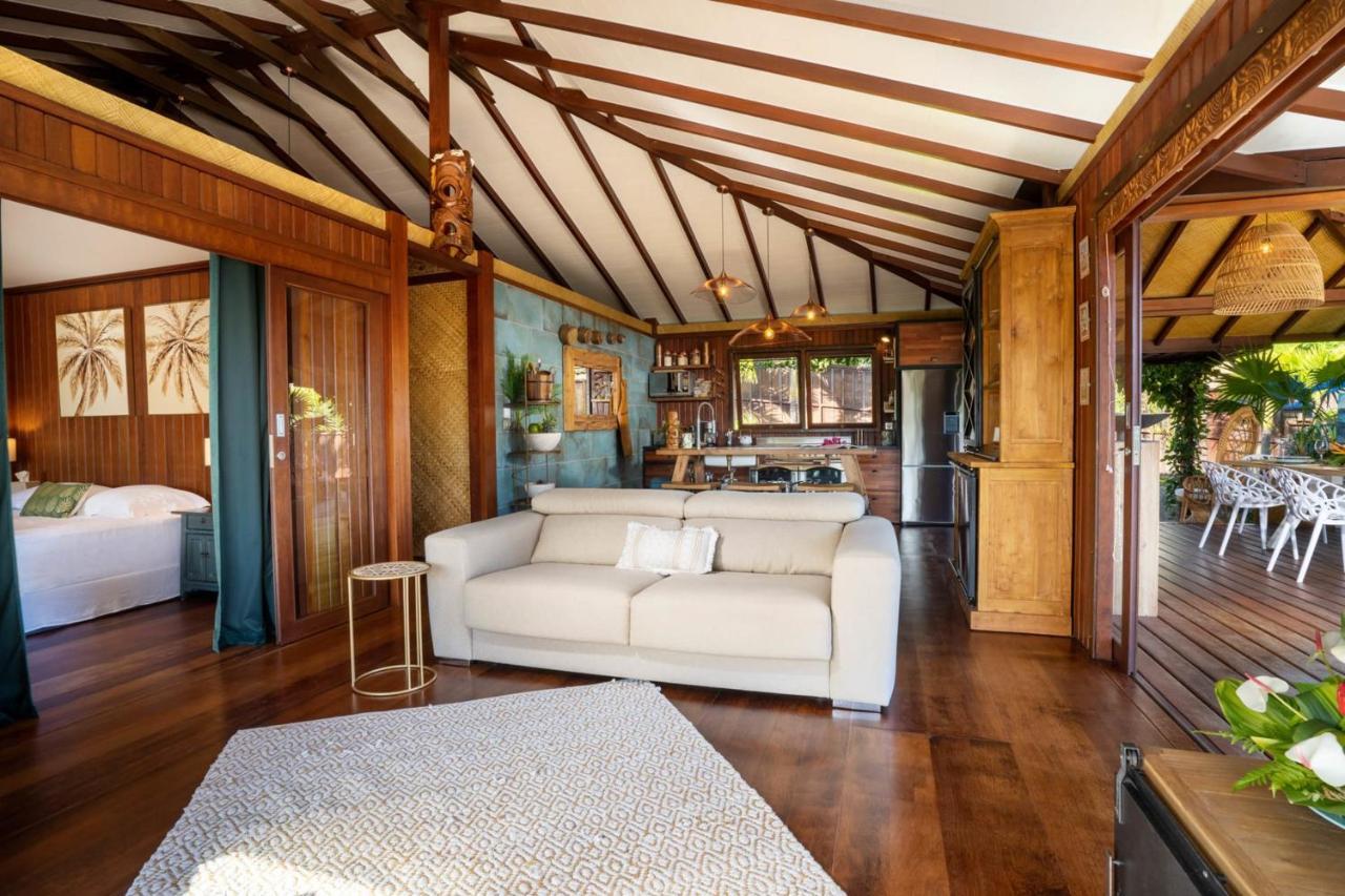 Villa Manuiti, Balinese Luxury Home - Private Swim Spa, Ocean View - Ofyr Bbq - Koi Pond プナアウィア エクステリア 写真
